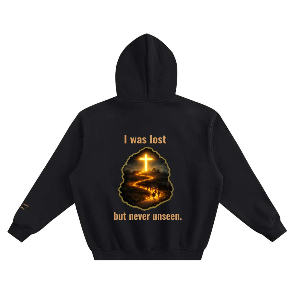He Found Me-Fleeced Boxy Hoodie
