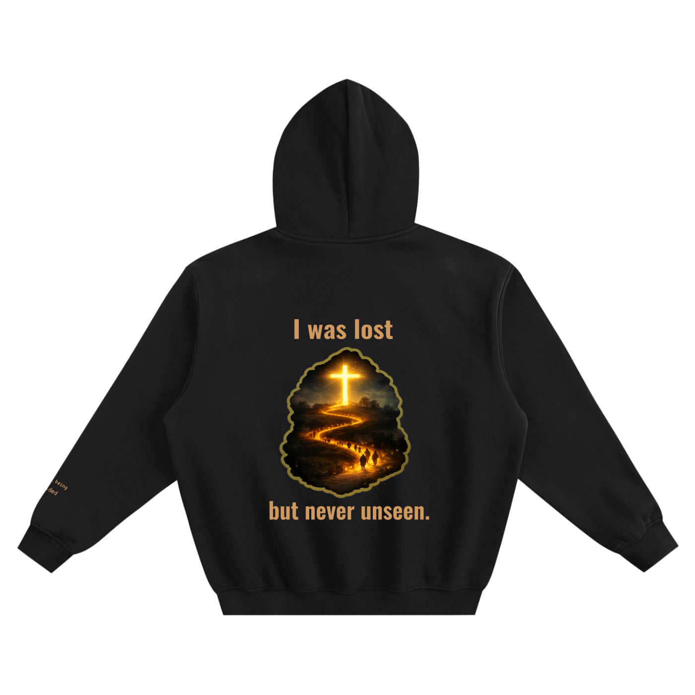 He Found Me-Fleeced Boxy Hoodie