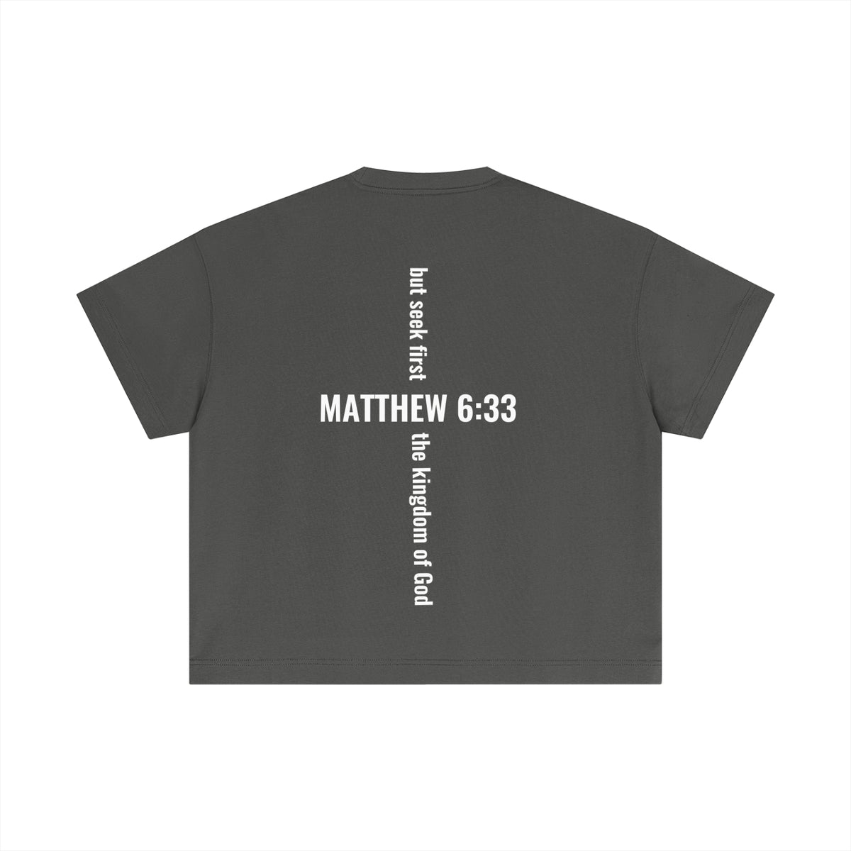 Return To God-Essential Cotton Boxy T-Shirt
