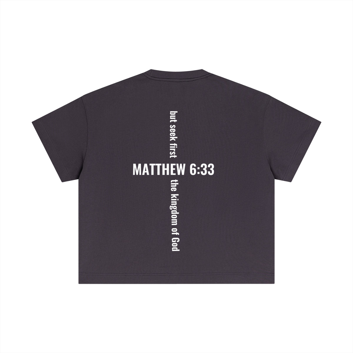 Return To God-Essential Cotton Boxy T-Shirt