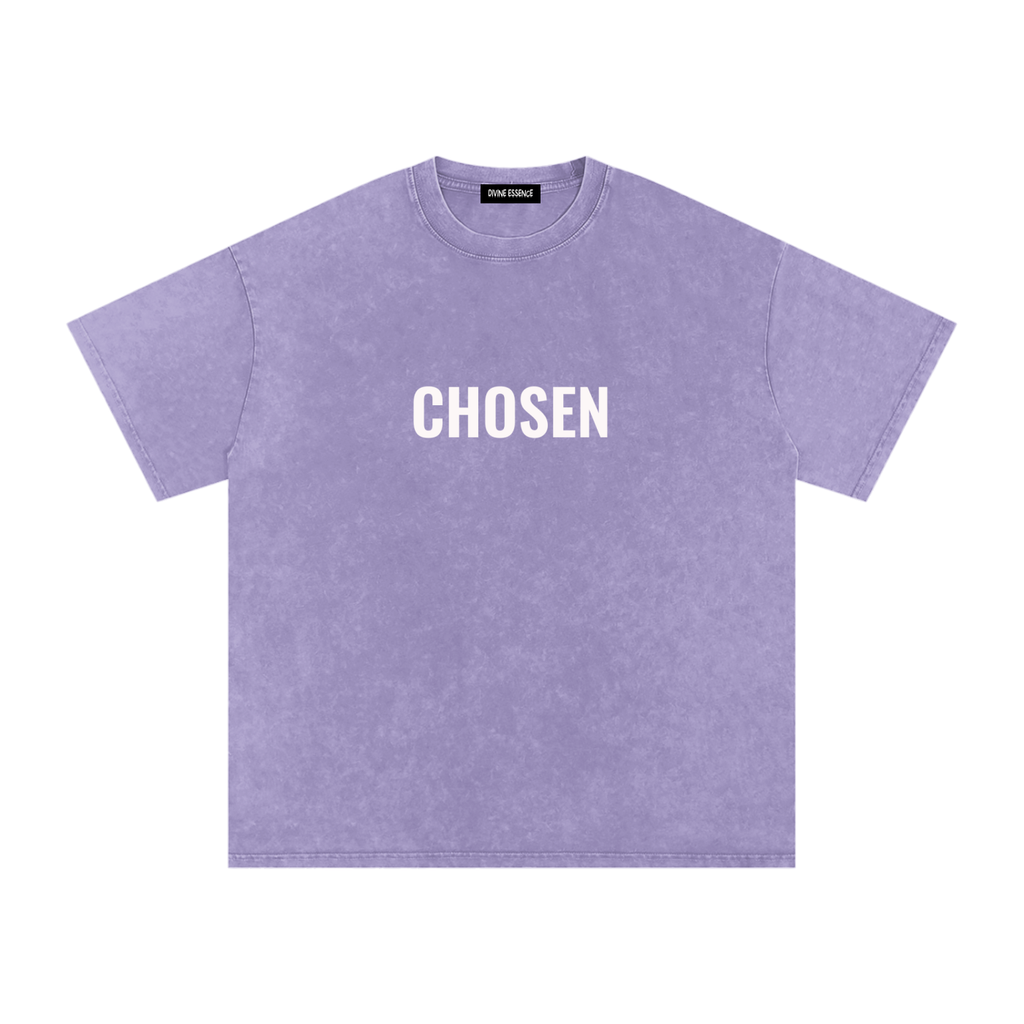 Chosen Snow Washed Oversized Cotton T-Shirt