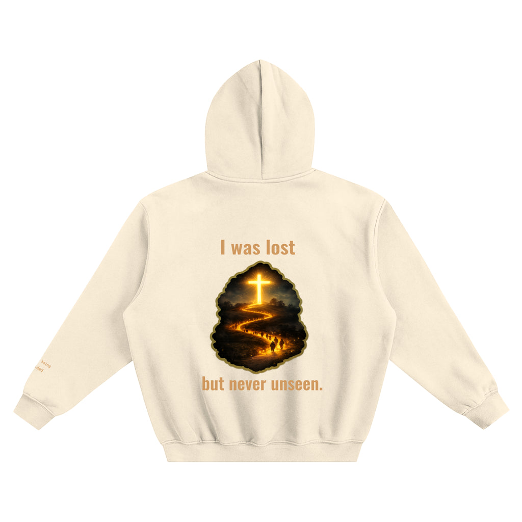He Found Me-Fleeced Boxy Hoodie
