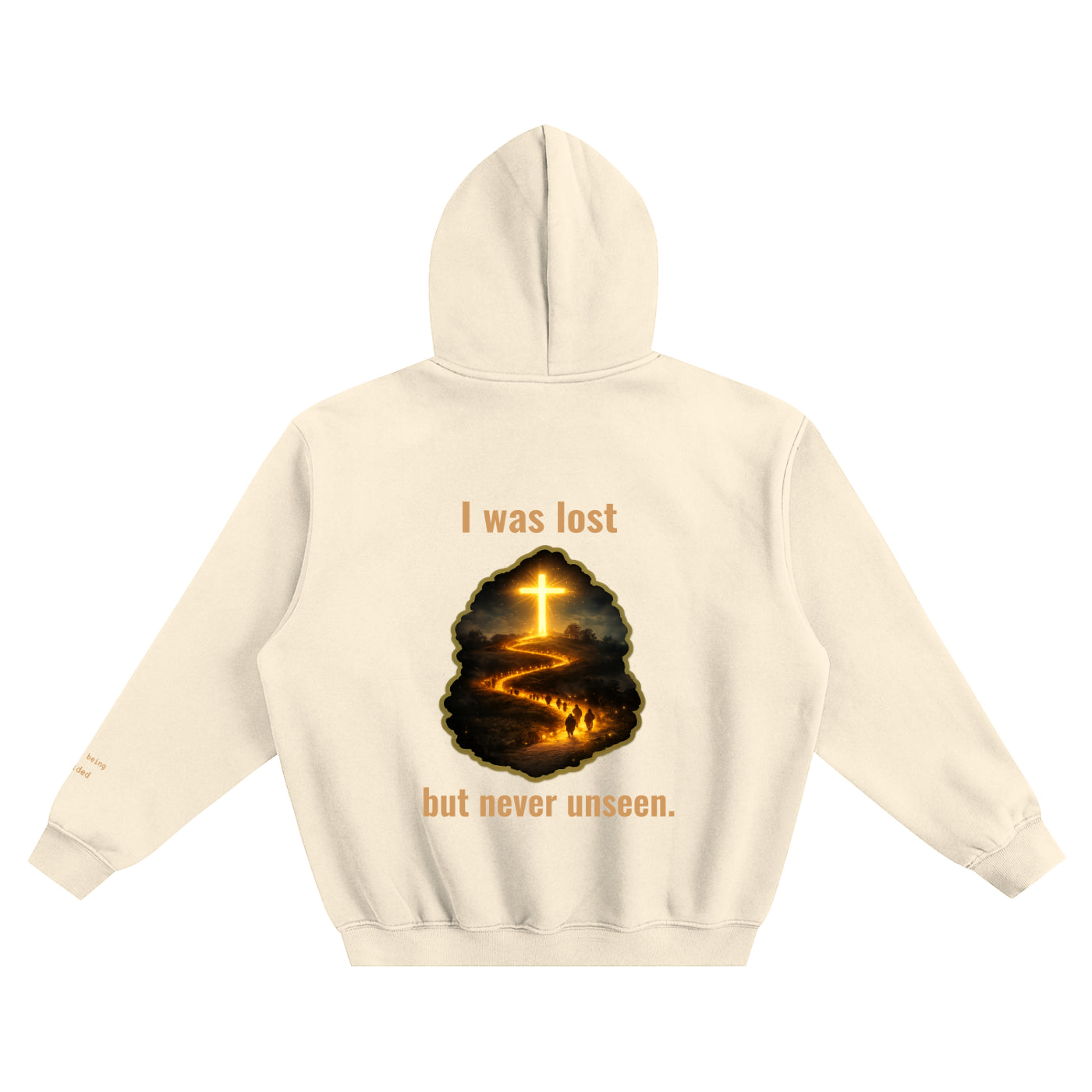 He Found Me-Fleeced Boxy Hoodie