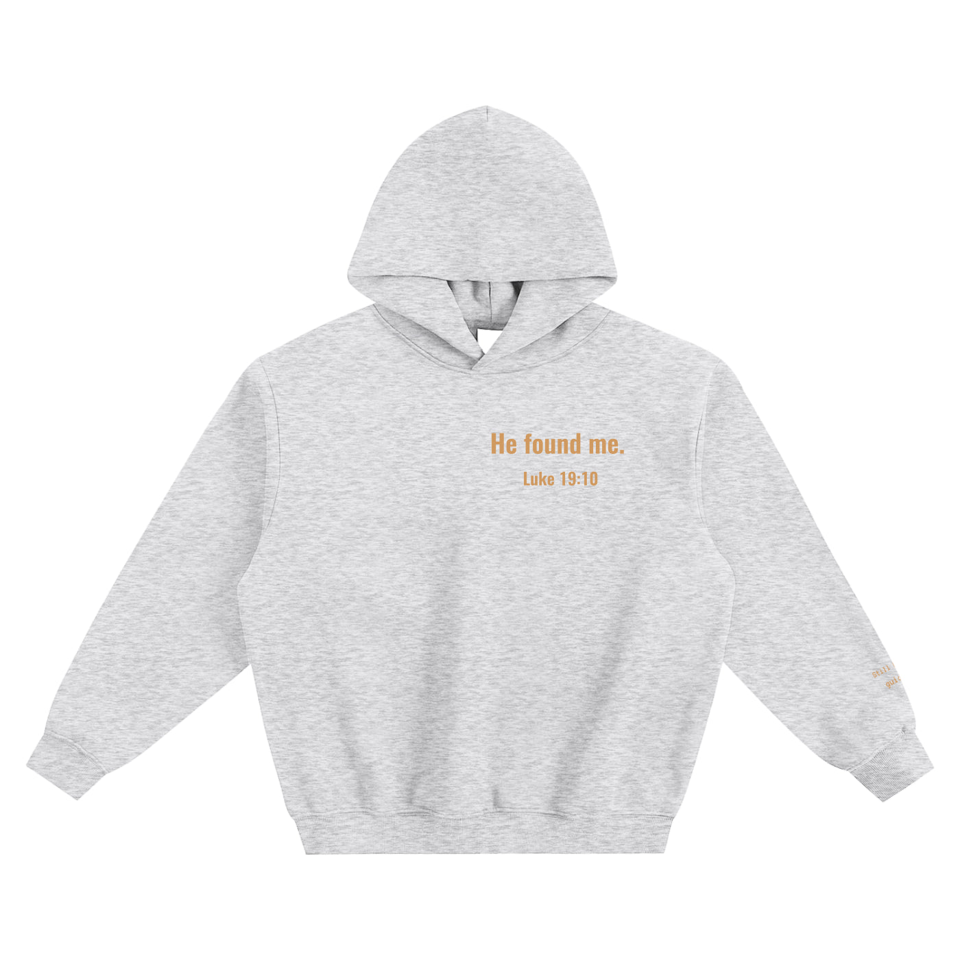 He Found Me-Fleeced Boxy Hoodie