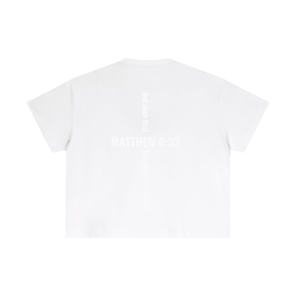 Return To God-Essential Cotton Boxy T-Shirt