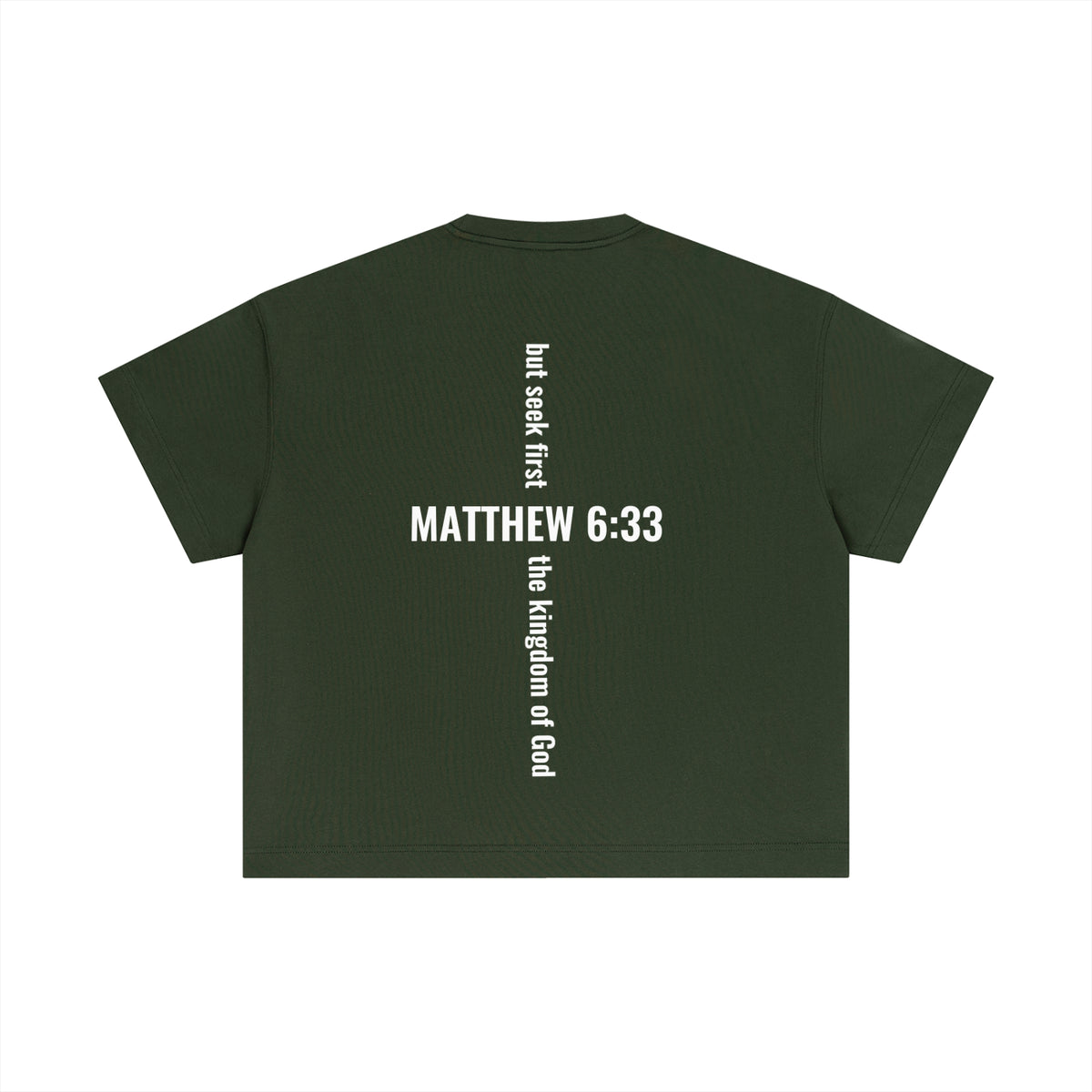 Return To God-Essential Cotton Boxy T-Shirt