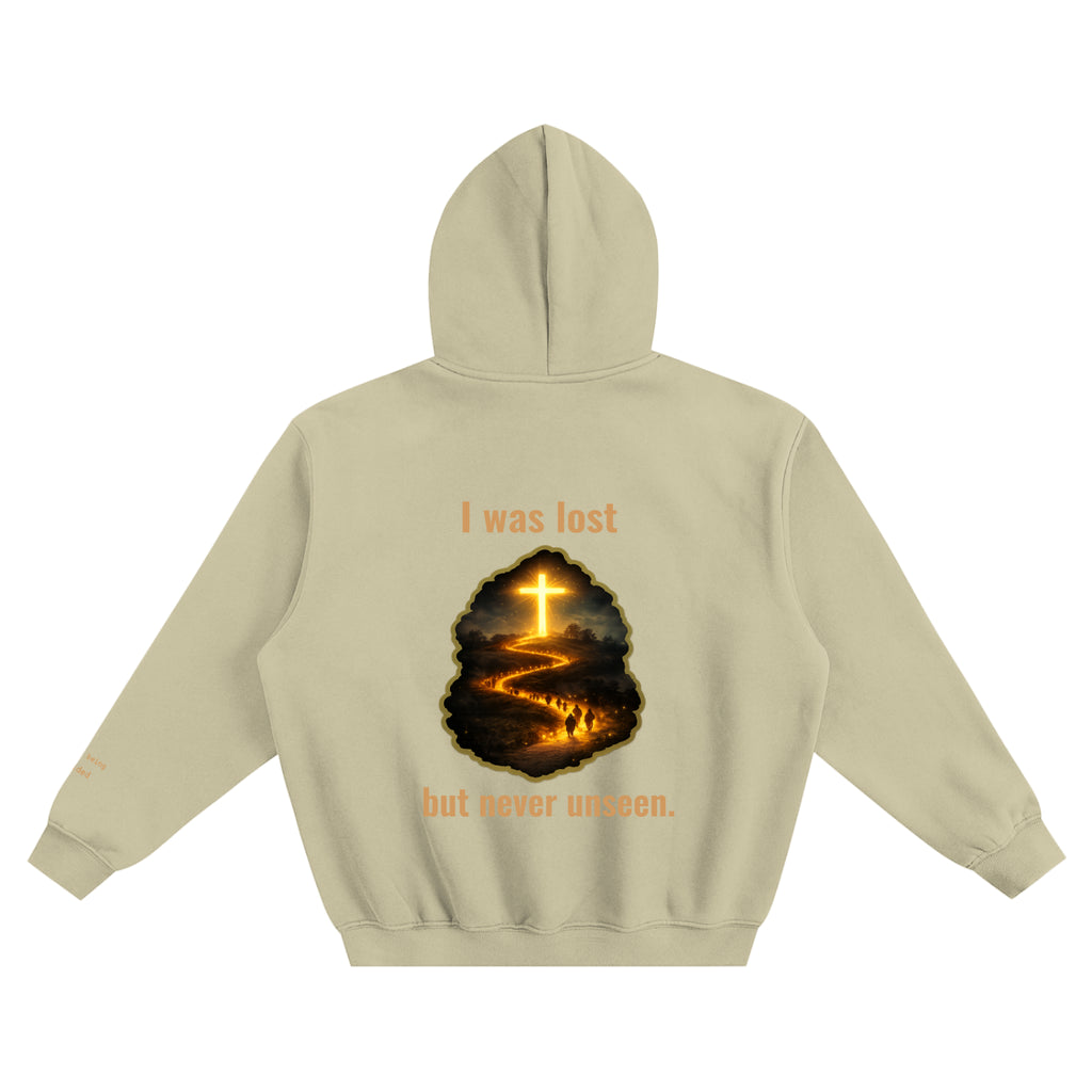He Found Me-Fleeced Boxy Hoodie