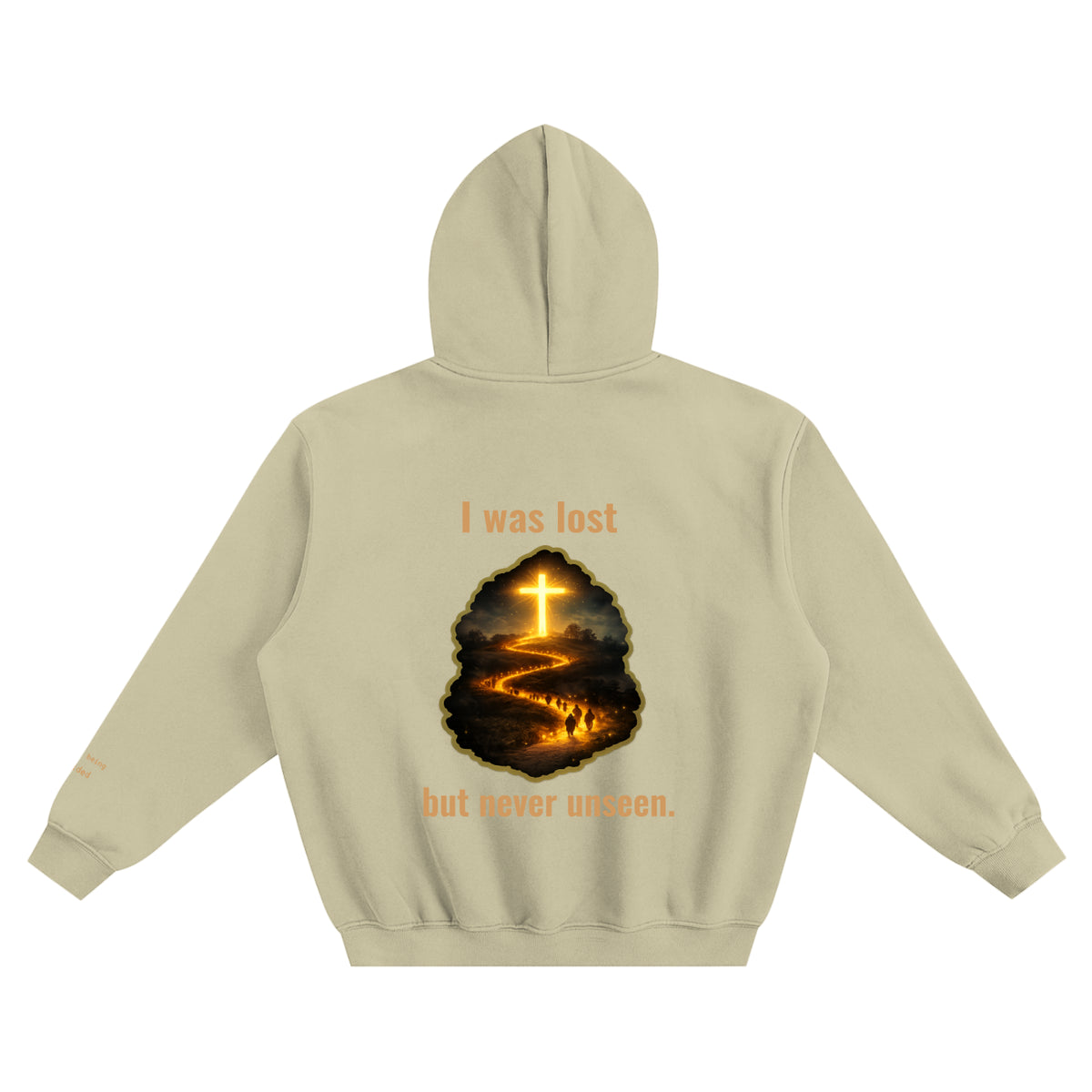 He Found Me-Fleeced Boxy Hoodie