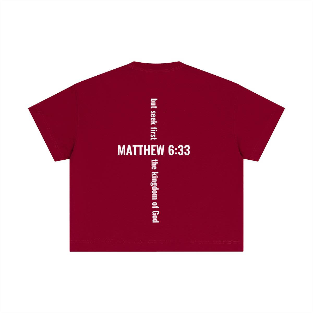 Return To God-Essential Cotton Boxy T-Shirt