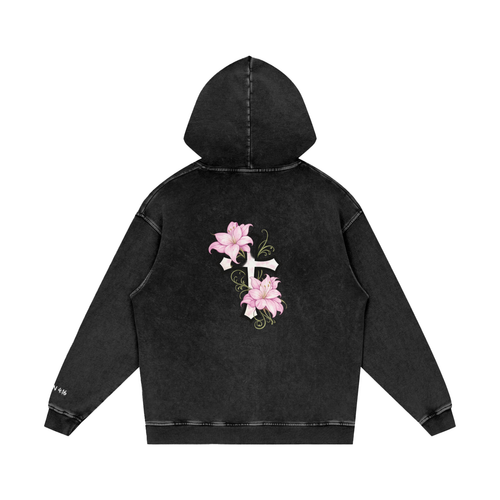Acid Wash Oversize Hoodie - 420 GSM