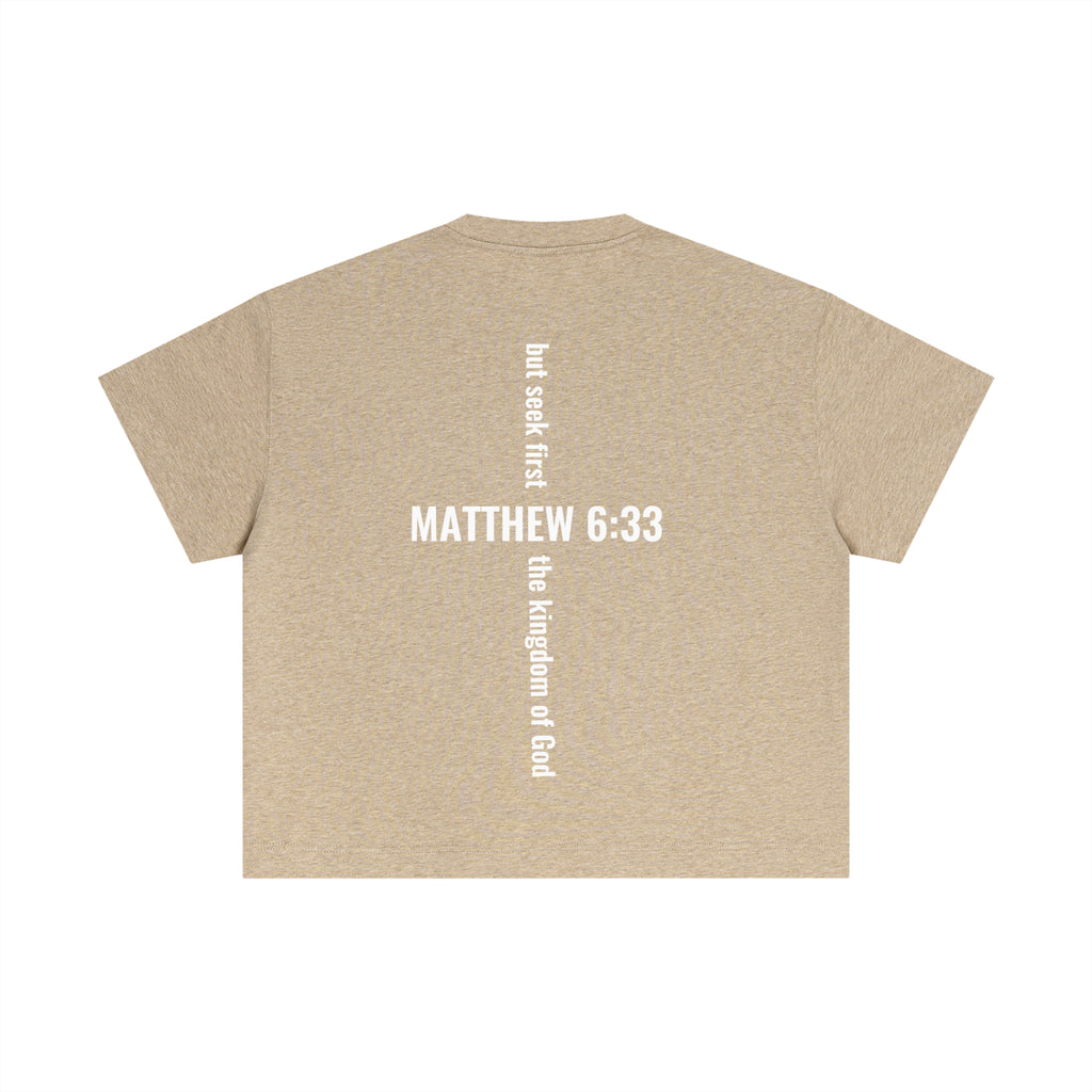 Return To God-Essential Cotton Boxy T-Shirt