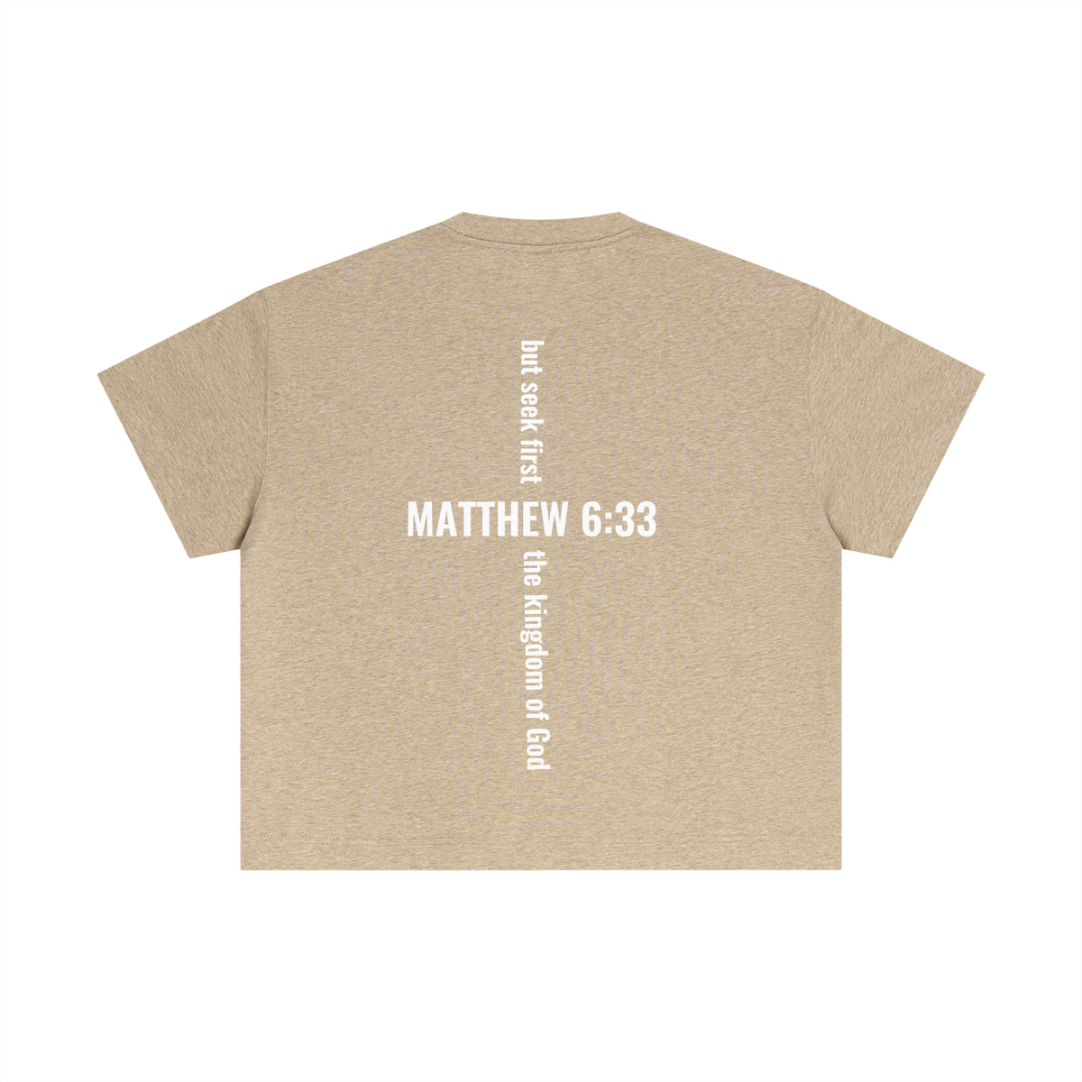 Return To God-Essential Cotton Boxy T-Shirt