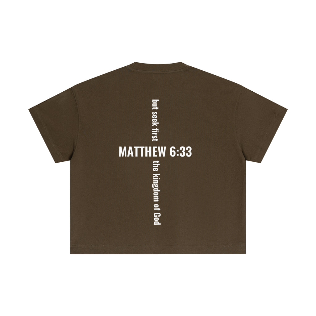 Return To God-Essential Cotton Boxy T-Shirt