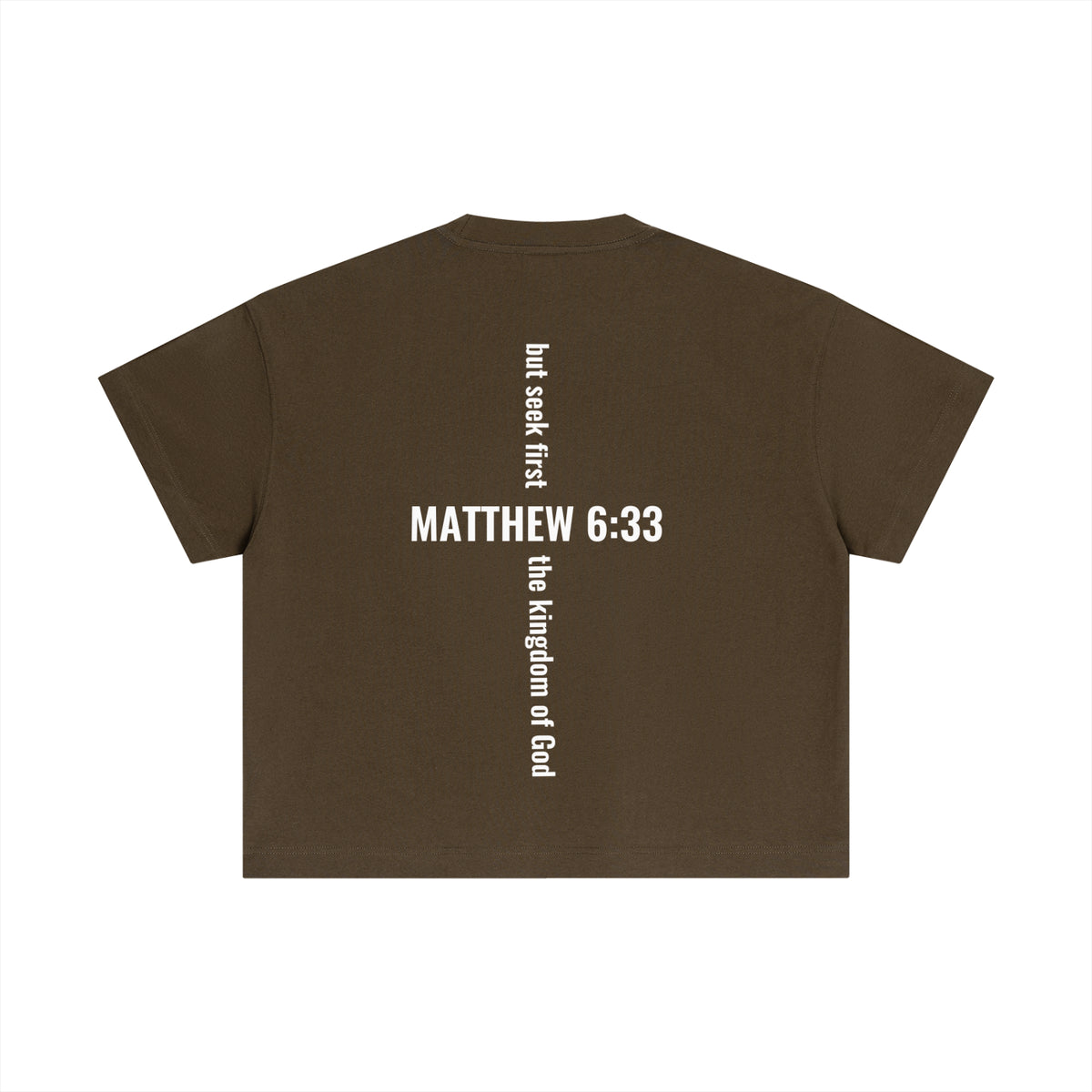 Return To God-Essential Cotton Boxy T-Shirt