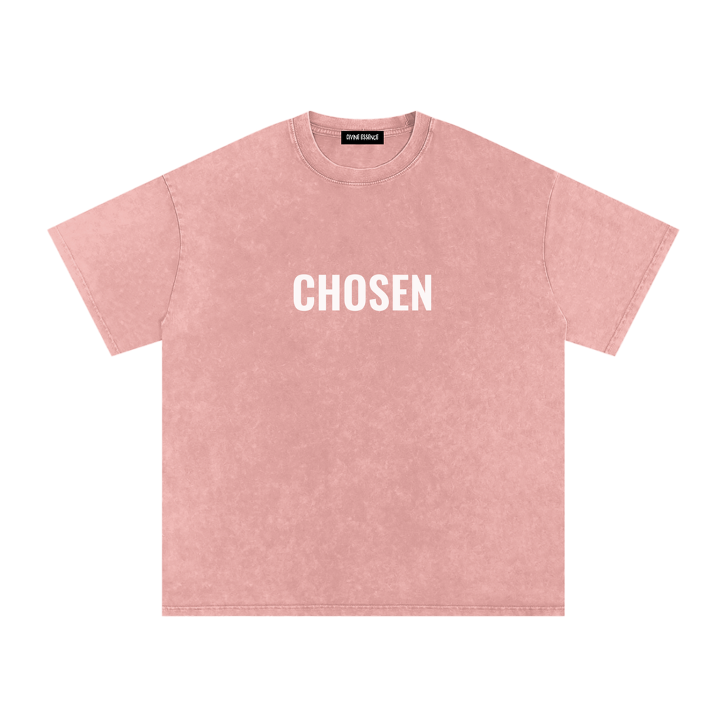 Chosen Snow Washed Oversized Cotton T-Shirt