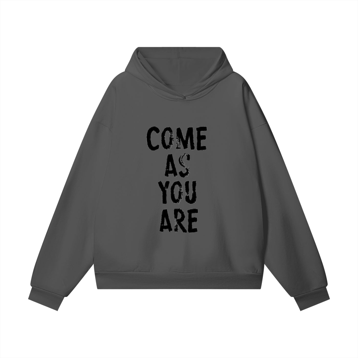Come As You Are-Heavyweight Hidden Pocket Fleece Hoodie