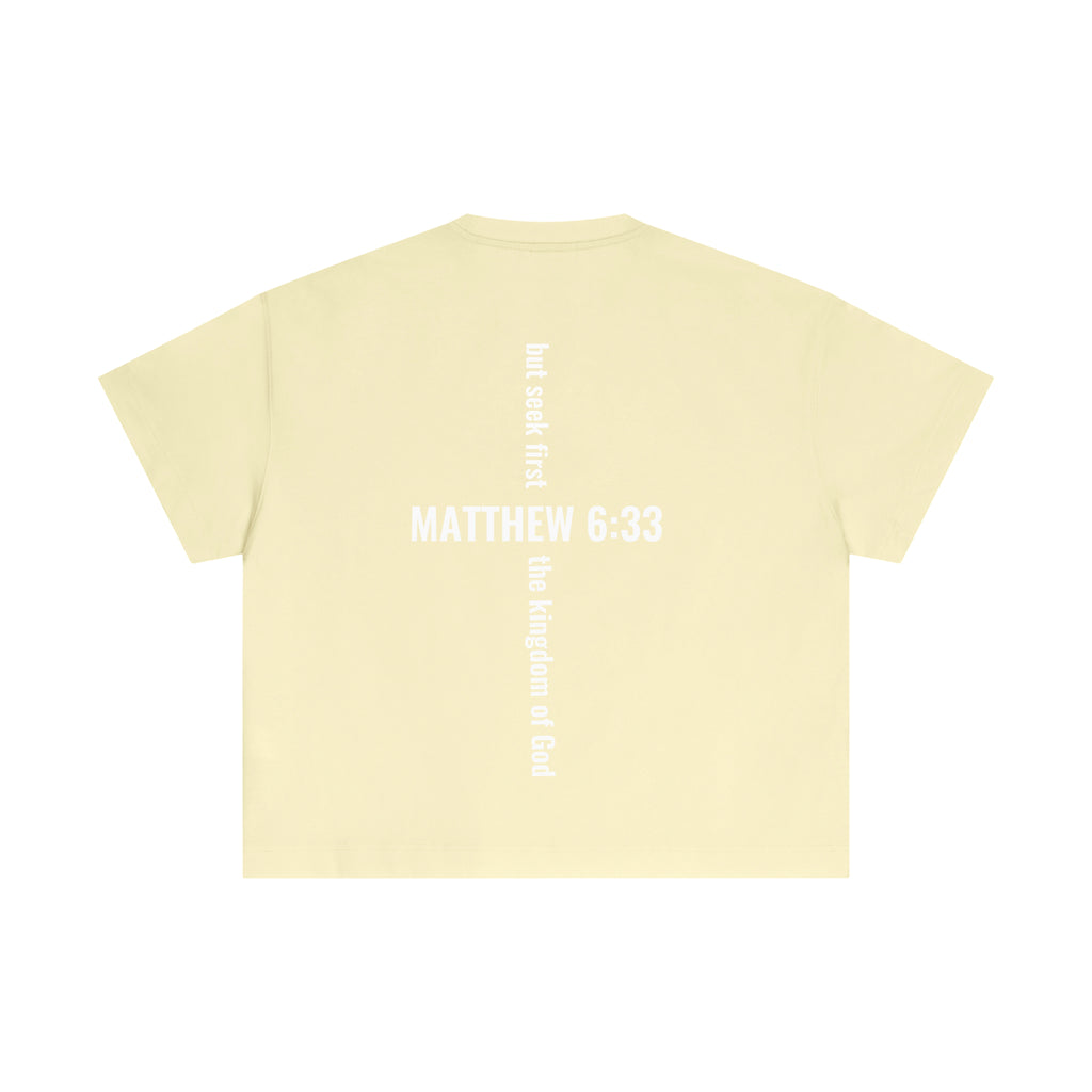 Return To God-Essential Cotton Boxy T-Shirt