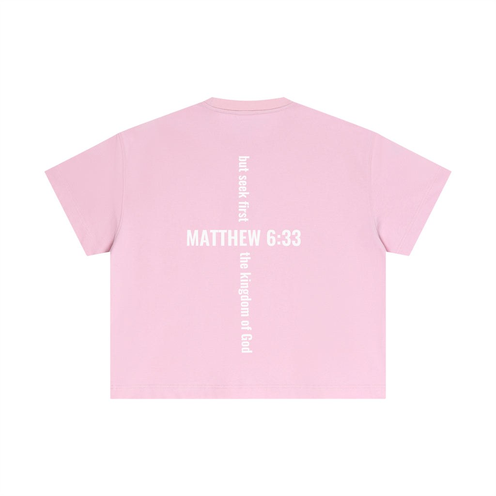 Return To God-Essential Cotton Boxy T-Shirt