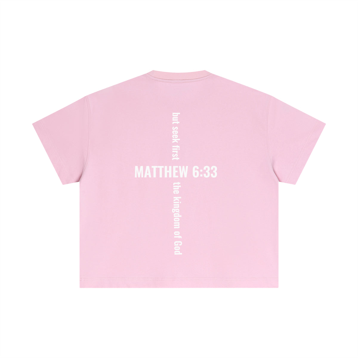 Return To God-Essential Cotton Boxy T-Shirt