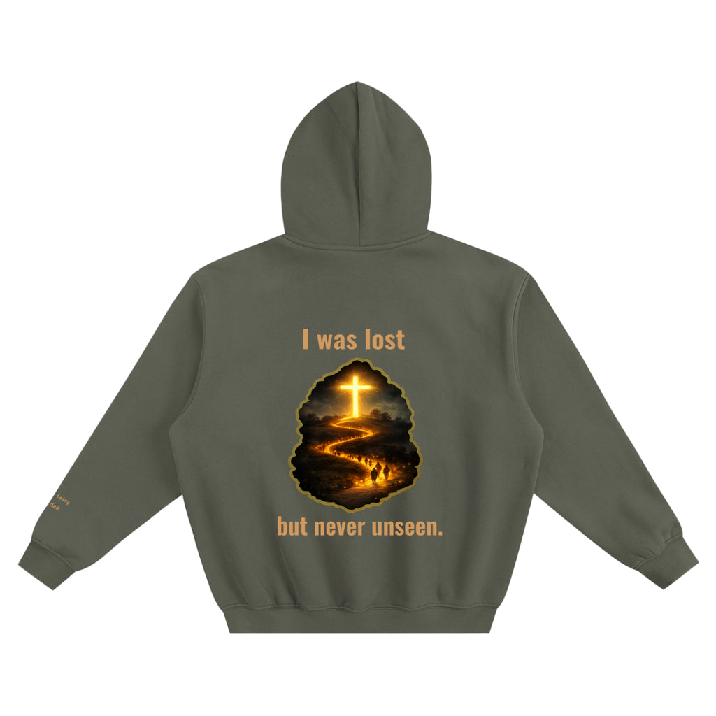 He Found Me-Fleeced Boxy Hoodie