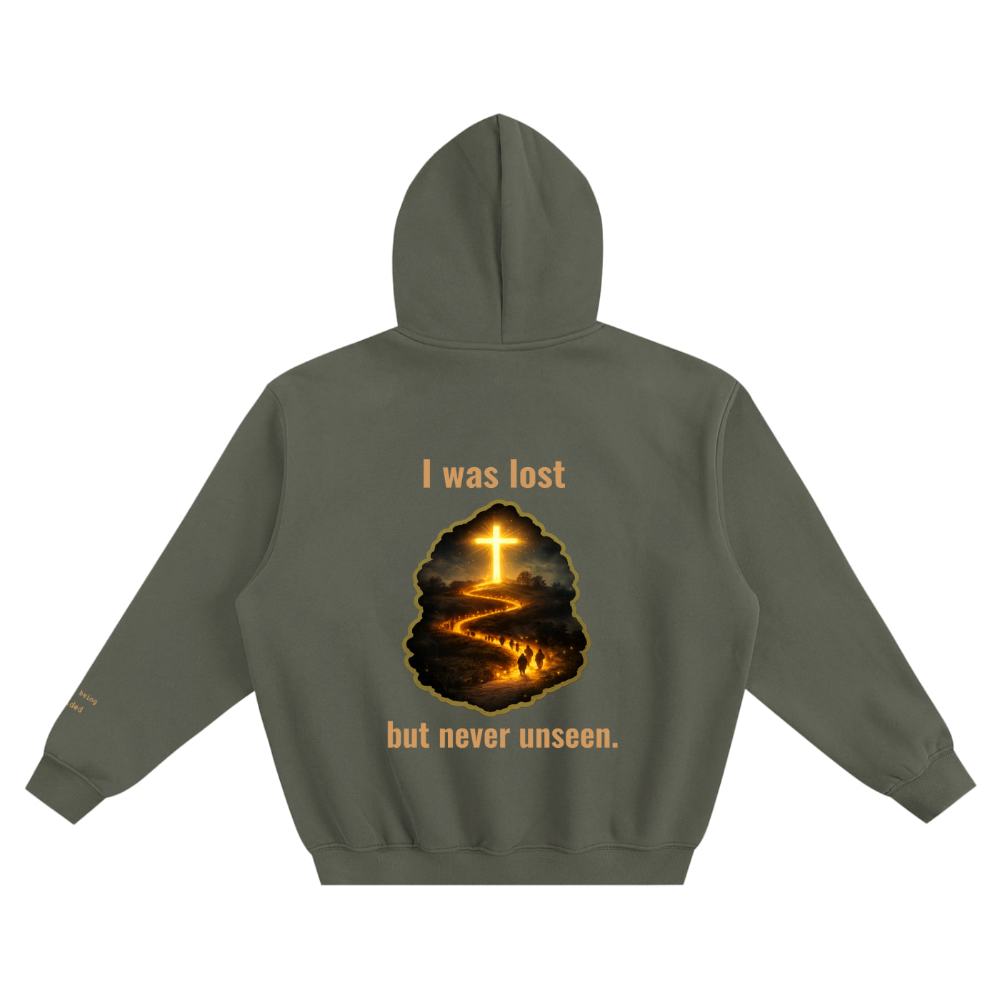 He Found Me-Fleeced Boxy Hoodie