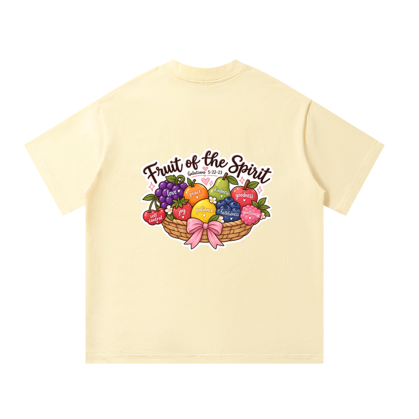 Fruit Of The Spirit Unisex Oversized T-Shirt