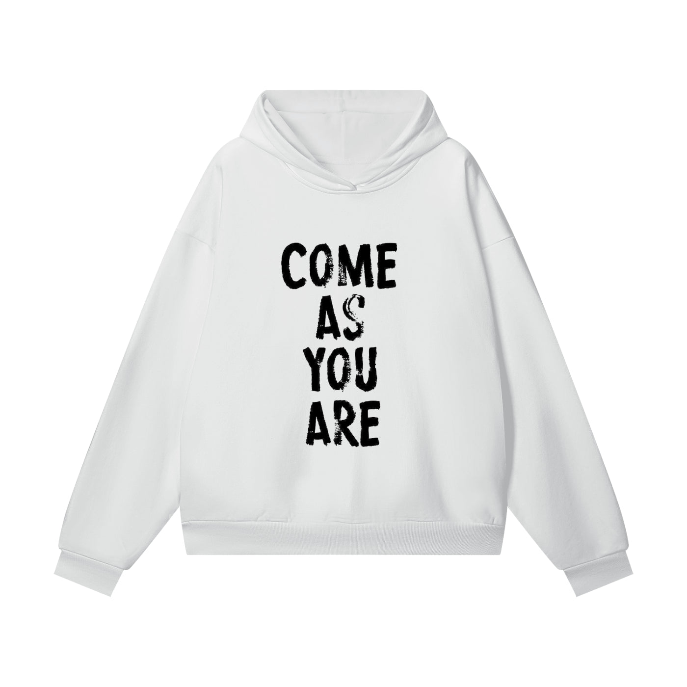Come As You Are-Heavyweight Hidden Pocket Fleece Hoodie