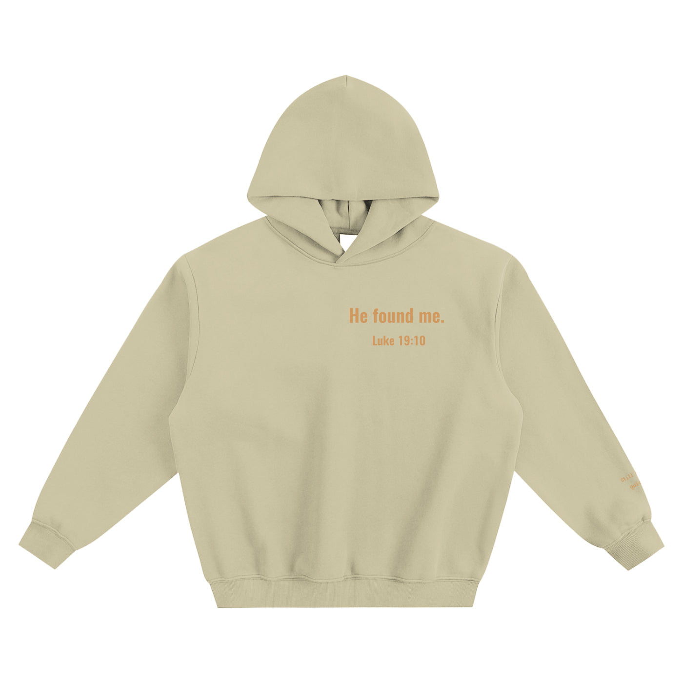 He Found Me-Fleeced Boxy Hoodie