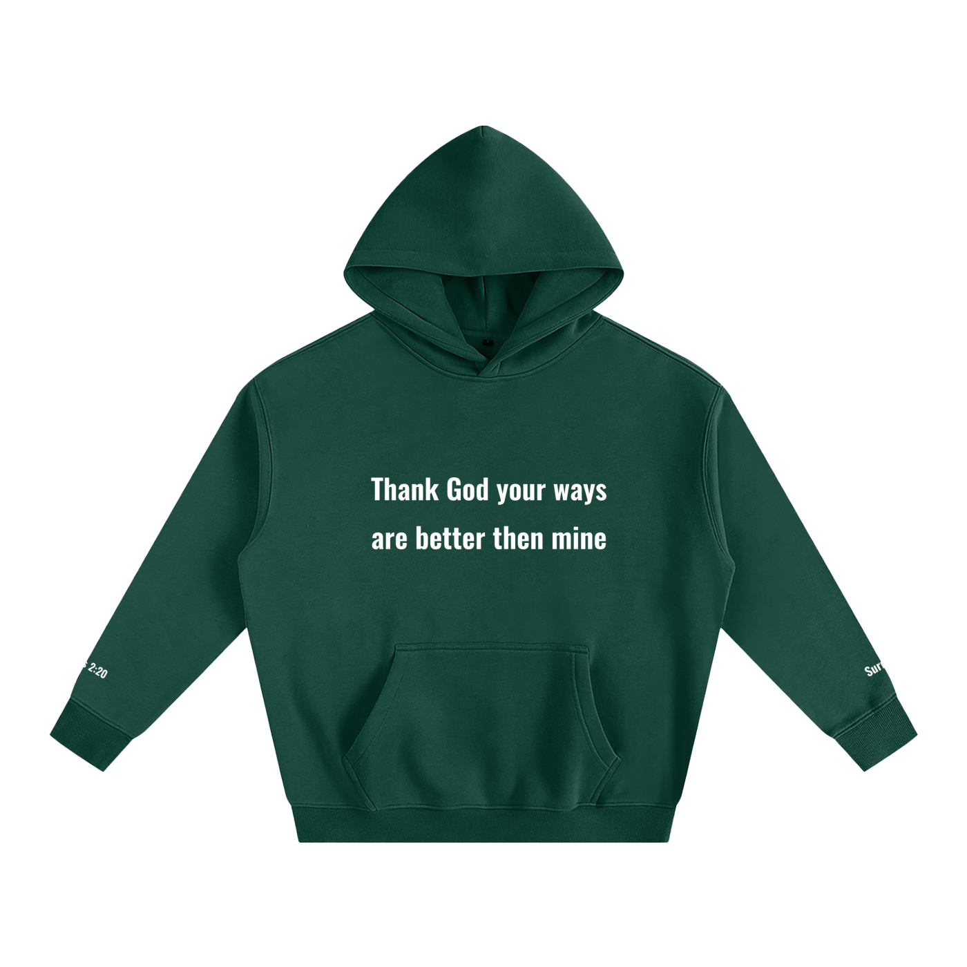 Oversize Fleeced Hoodie