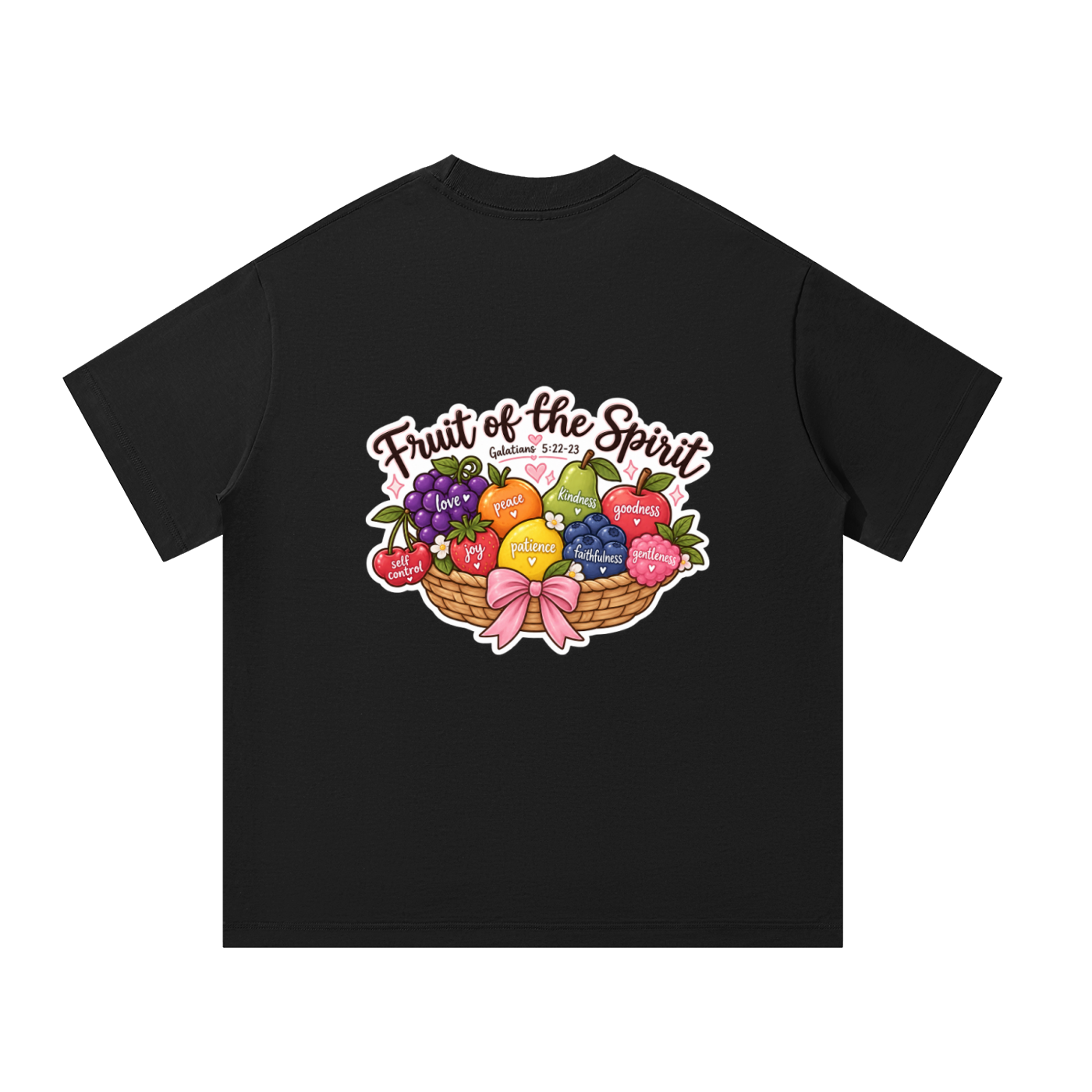 Fruit Of The Spirit Unisex Oversized T-Shirt