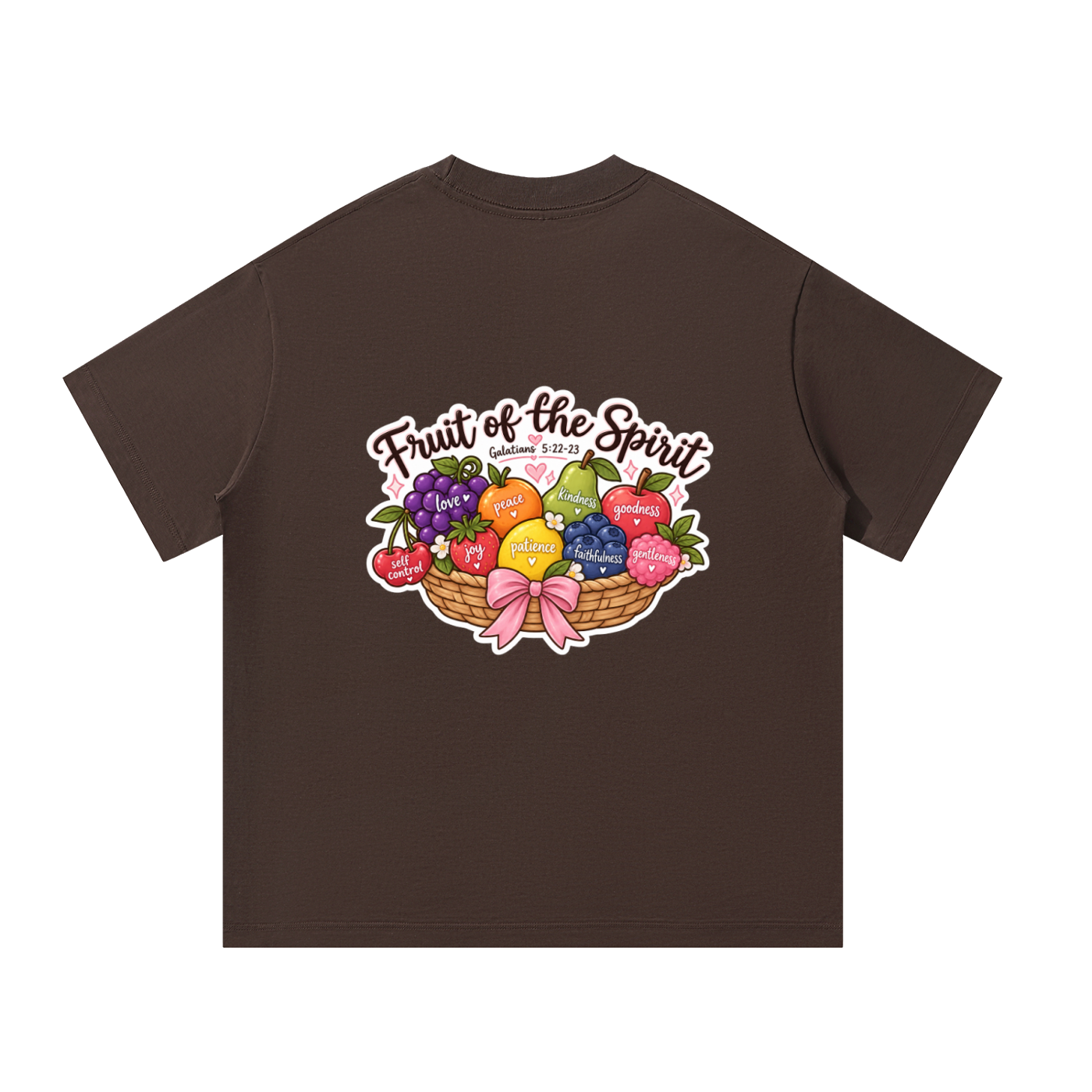 Fruit Of The Spirit Unisex Oversized T-Shirt