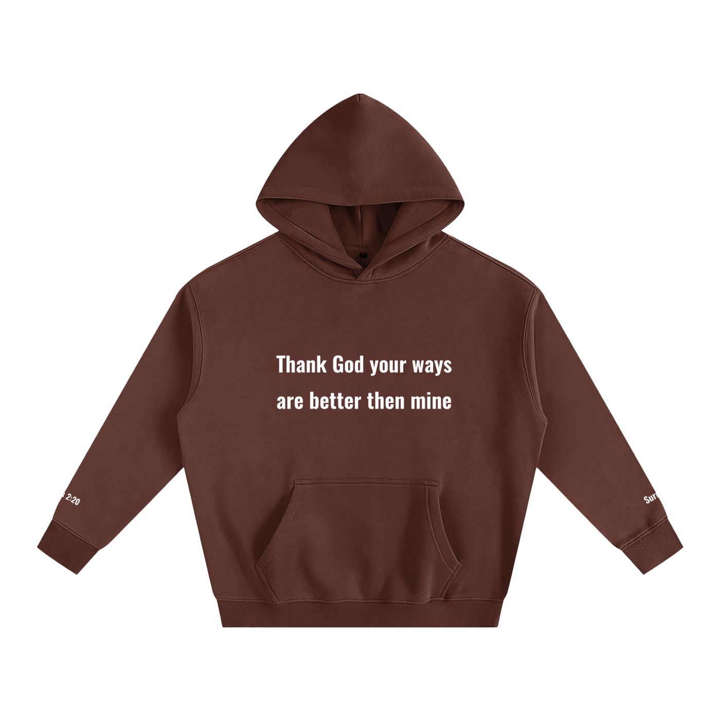 Oversize Fleeced Hoodie