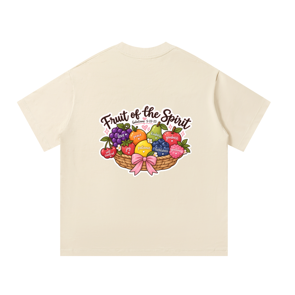 Fruit Of The Spirit Unisex Oversized T-Shirt