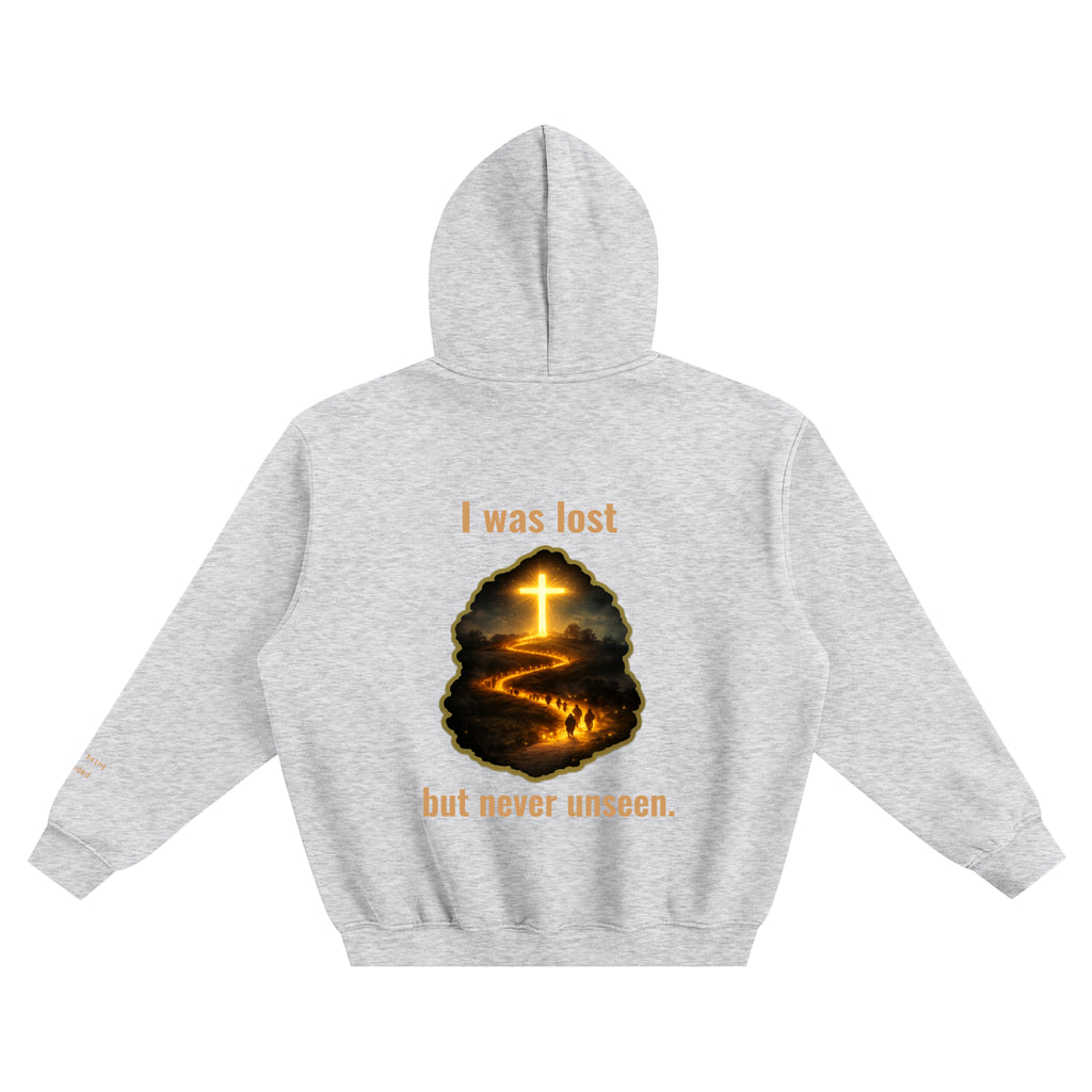 He Found Me-Fleeced Boxy Hoodie