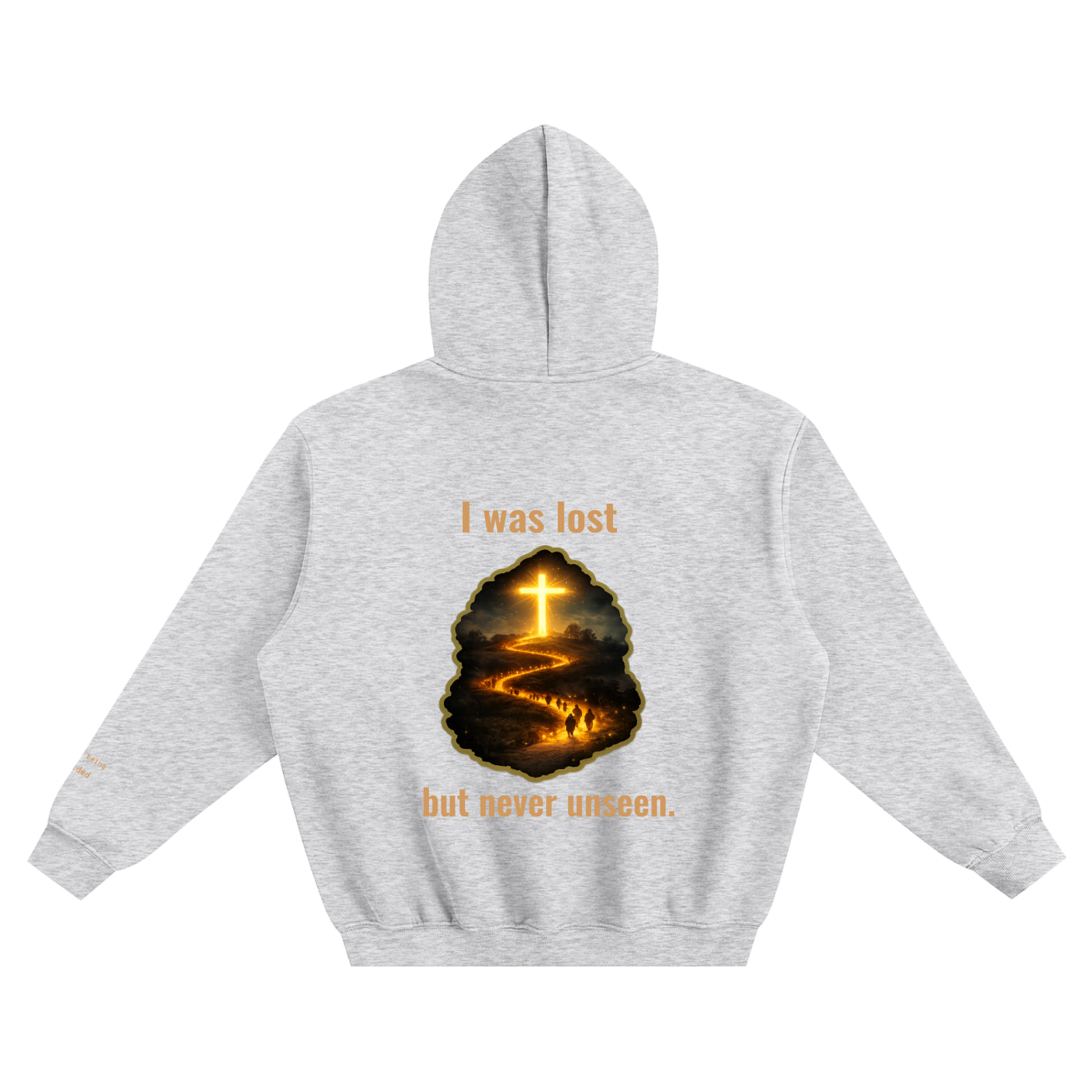 He Found Me-Fleeced Boxy Hoodie