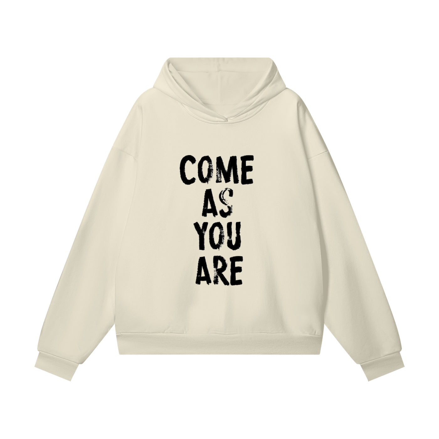 Come As You Are-Heavyweight Hidden Pocket Fleece Hoodie