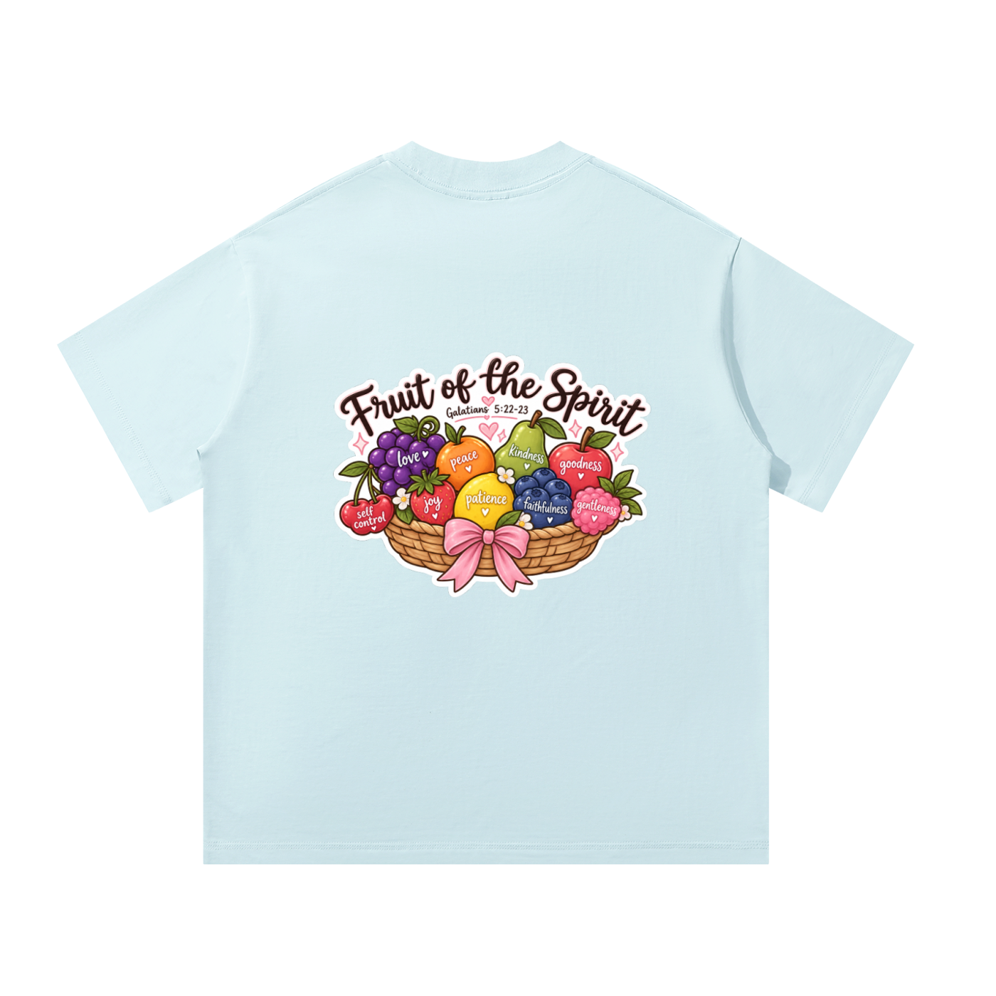 Fruit Of The Spirit Unisex Oversized T-Shirt