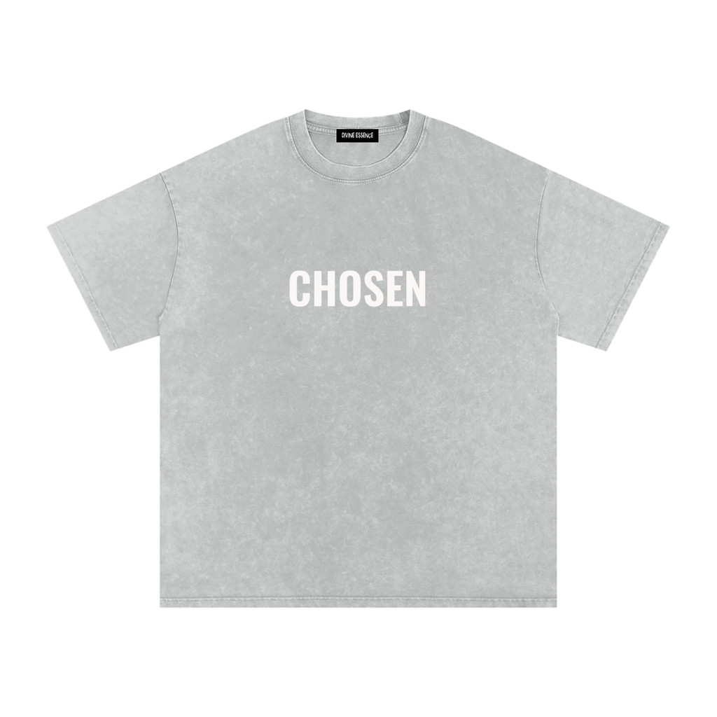 Chosen Snow Washed Oversized Cotton T-Shirt